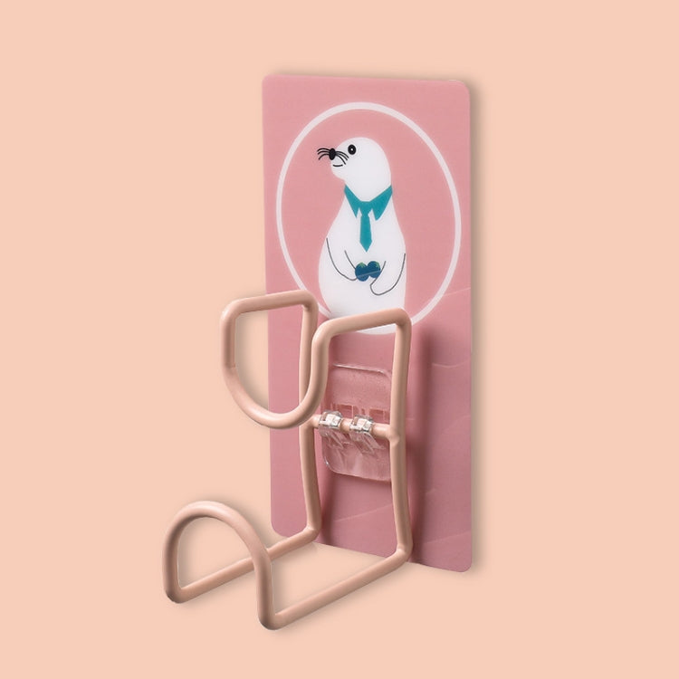 2 PCS JM028 Household Bathroom Non-Perforated Washbasin Hook Kitchen Cutting Board Seamless Hangable Storage Rack