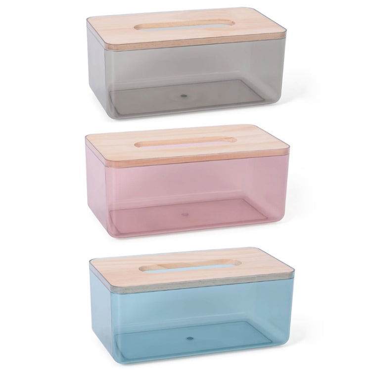 Household Living Room Transparent Tissue Storage Box