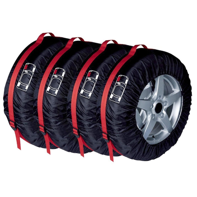4 in 1 Waterproof Dustproof Sunscreen Car Tire Spare Tire Cover