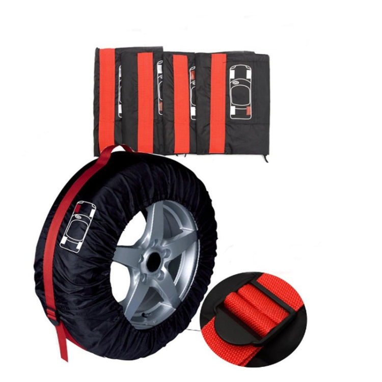 4 in 1 Waterproof Dustproof Sunscreen Car Tire Spare Tire Cover