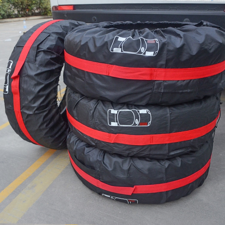 4 in 1 Waterproof Dustproof Sunscreen Car Tire Spare Tire Cover