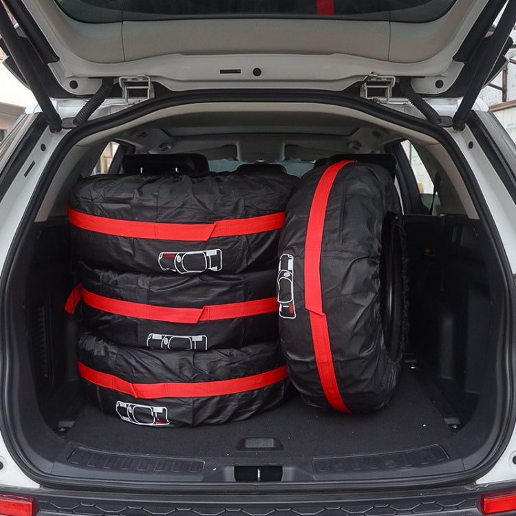 4 in 1 Waterproof Dustproof Sunscreen Car Tire Spare Tire Cover