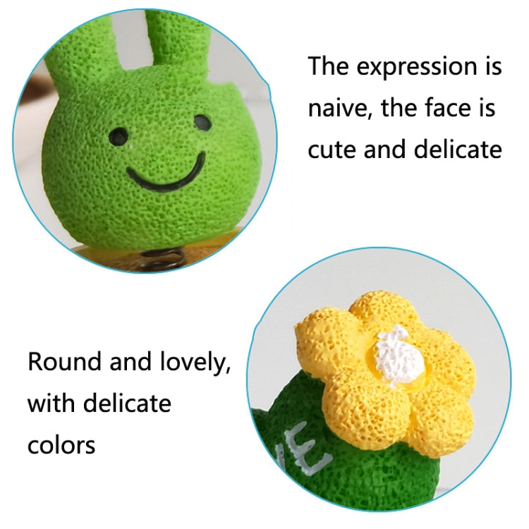 Charming Mini Resin Spring Shaker for Car and Cake Décor