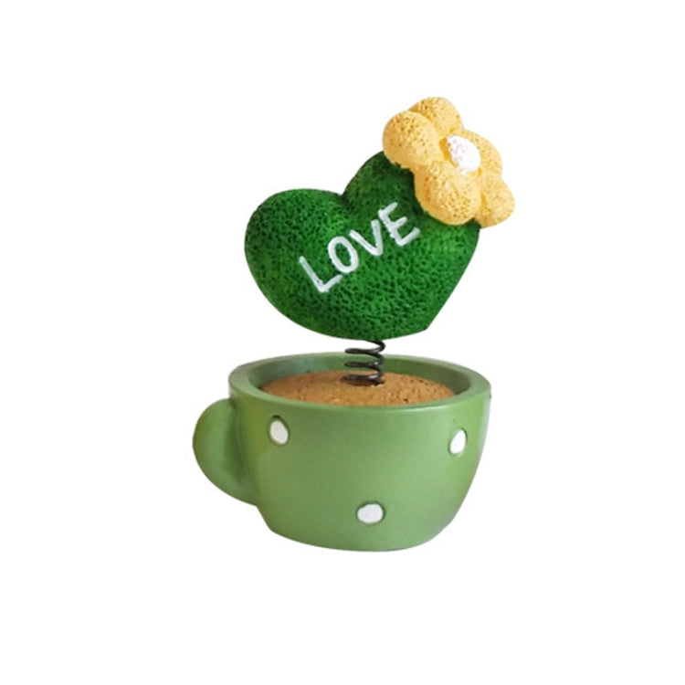 Charming Mini Resin Spring Shaker for Car and Cake Décor