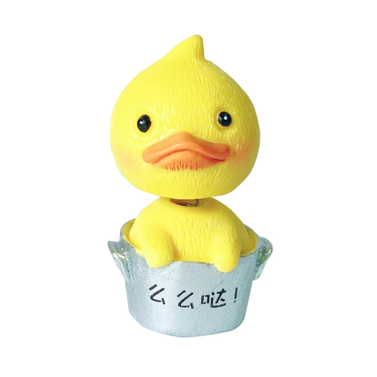 Charming Mini Resin Spring Shaker for Car and Cake Décor