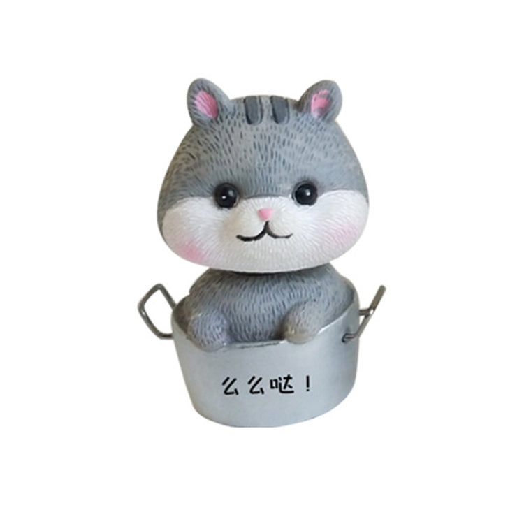 Charming Mini Resin Spring Shaker for Car and Cake Décor