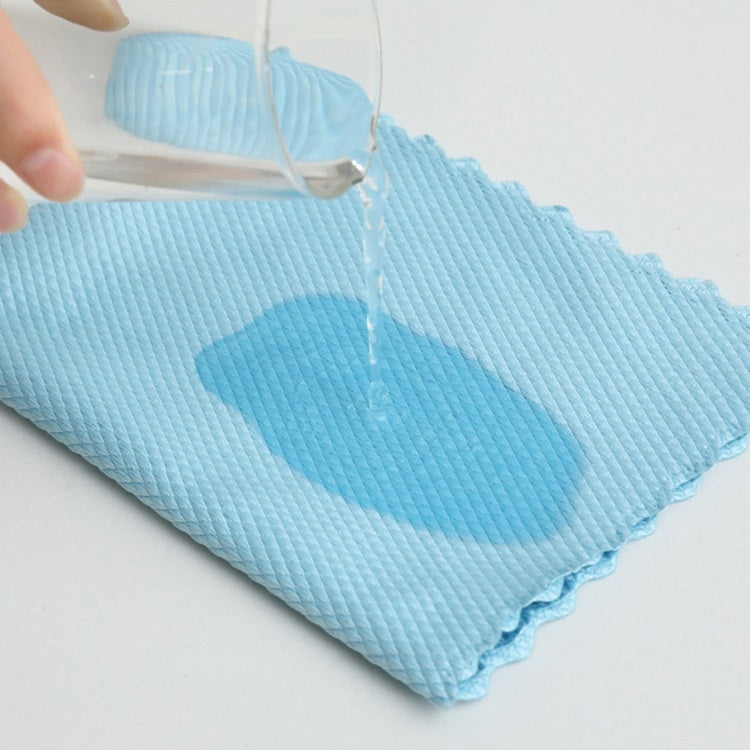 30 PCS Non-Marking And Easy-To-Dry Fish Scale Rags Kitchen Cleaning Towels, Random Color Delivery