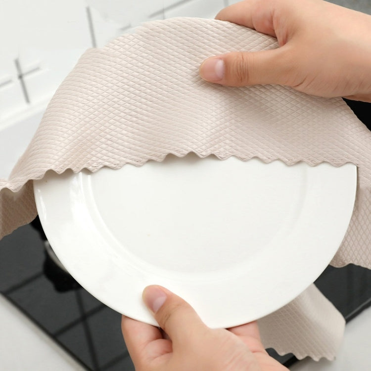 30 PCS Non-Marking And Easy-To-Dry Fish Scale Rags Kitchen Cleaning Towels, Random Color Delivery