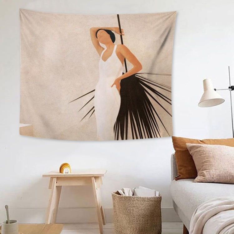 Fabric Tapestry Exaggerated Abstract Style Hanging Background Covering Cloth, 200x150cm