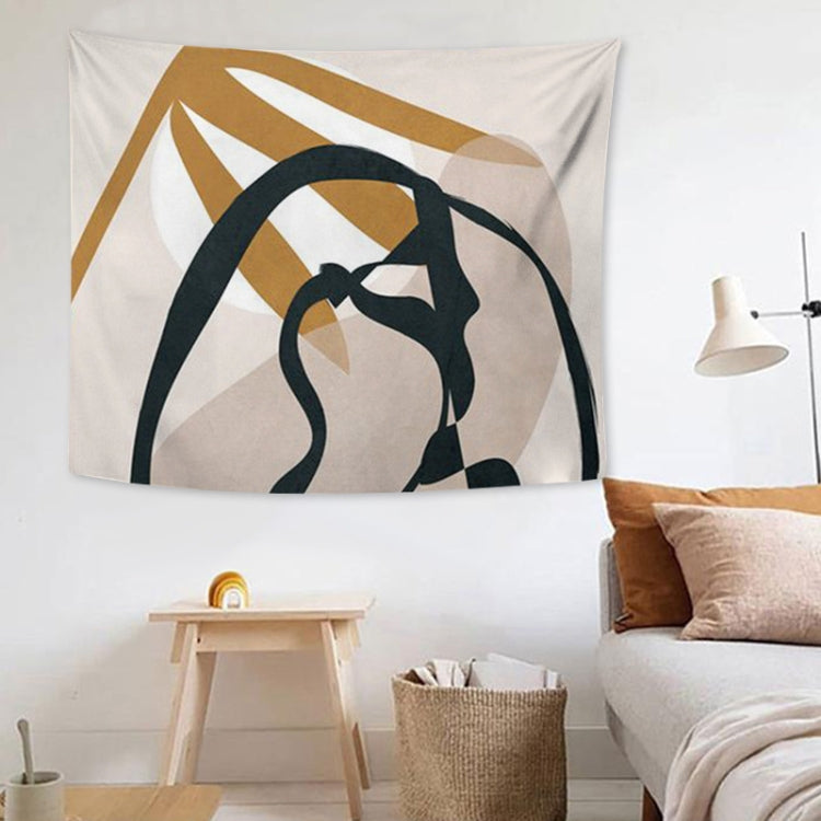 Fabric Tapestry Exaggerated Abstract Style Hanging Background Covering Cloth, 200x150cm