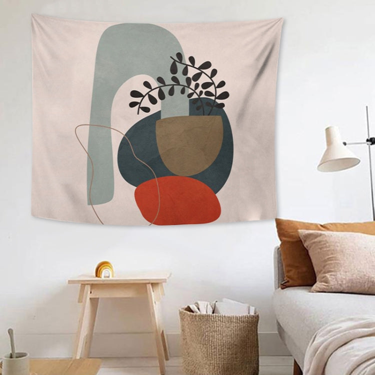 Fabric Tapestry Exaggerated Abstract Style Hanging Background Covering Cloth, 200x150cm