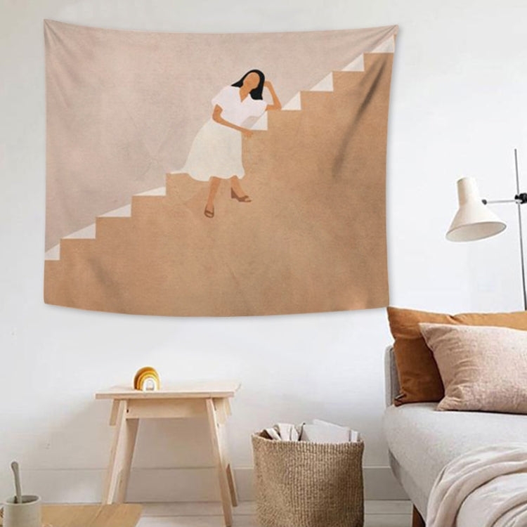 Fabric Tapestry Exaggerated Abstract Style Hanging Background Covering Cloth, 200x150cm