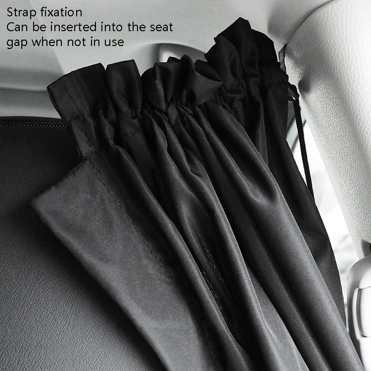 Automobile Privacy Curtain for Front and Rear - Versatile Air Conditioning Barrier for Business Cars
