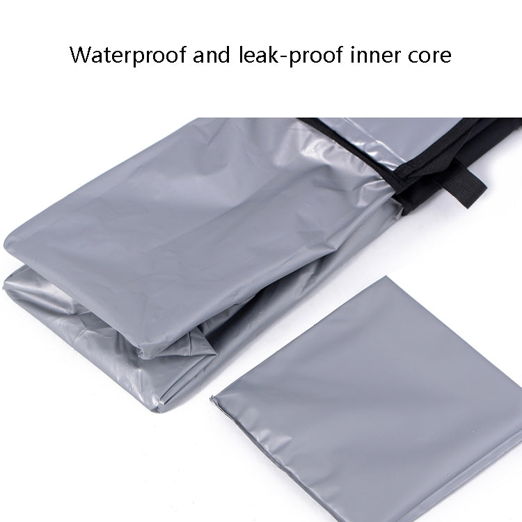 Versatile Waterproof Car Bin with Cover - Foldable Seat-Back Organiser for Effortless Waste Disposal