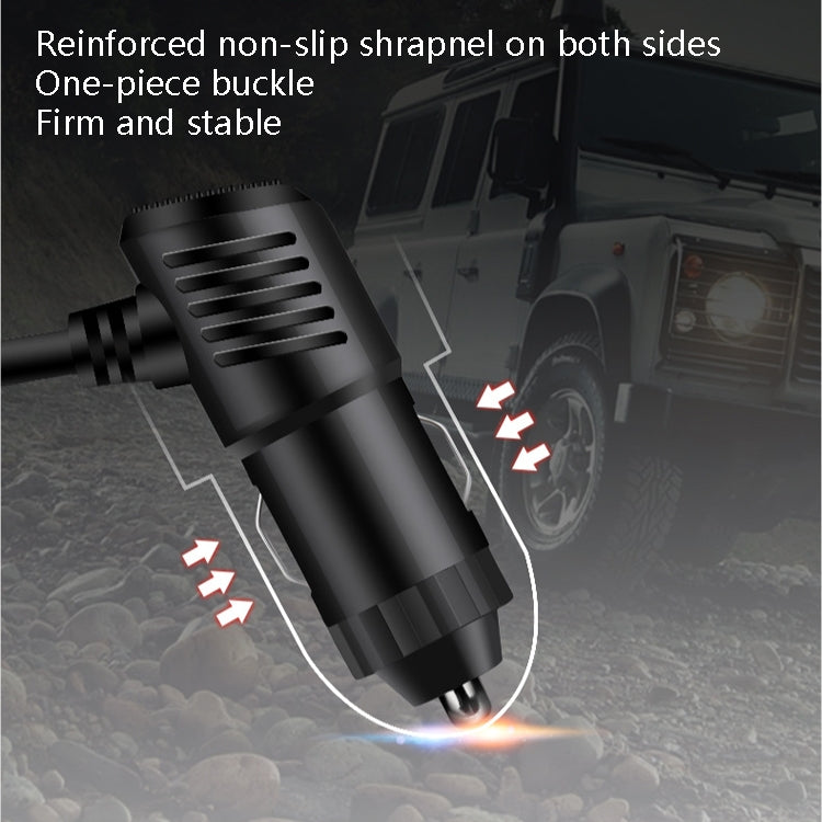 Car Cigarette Lighter Multi-Function Mobile Phone Charging USB Car Charge 12/24V Adapter Plug, Black Blue, White Red, White Blue, Black Red