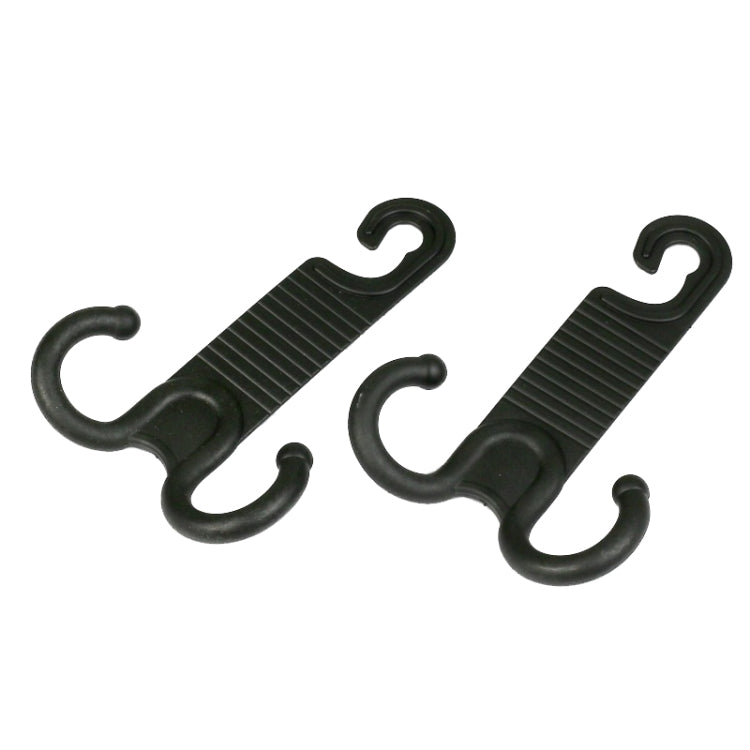 2 Pairs of Durable Car Seat Back Hooks - Easy-to-Install, Non-Damaging Accessory for Organising Your Vehicle