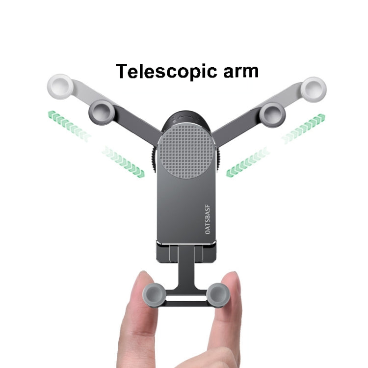 Gravity-Enhancing Metal Car Phone Holder: Scalable & Stable for Folding Screens and Standard Devices