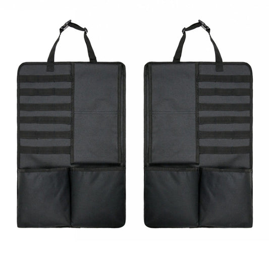 2-Pack Waterproof Oxford Cloth Car Seat Organisers