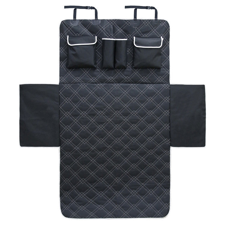 Pet-Friendly SUV Boot Liner with Storage Pockets and Easy-Clean Design