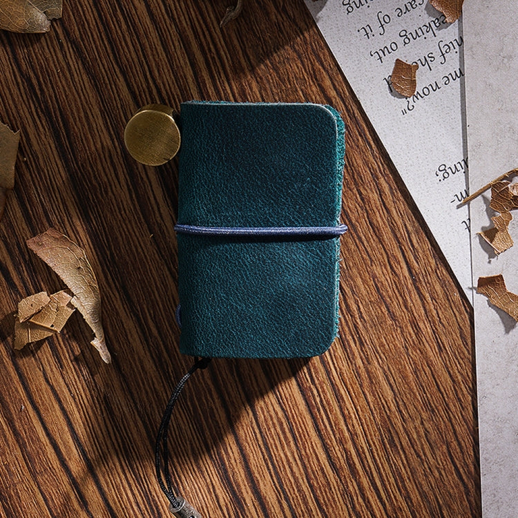 Ultra-Small Mini TN Hand Account Book Leather Notebook Portable Travel Diary