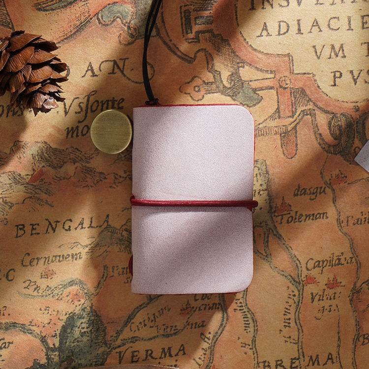 Ultra-Small Mini TN Hand Account Book Leather Notebook Portable Travel Diary