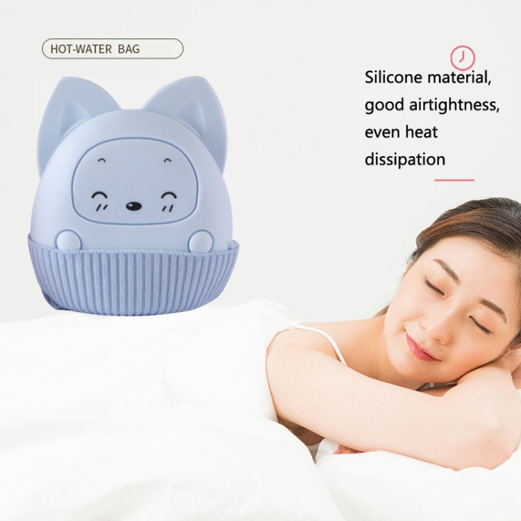 Winter Silicone Hand Warmer Cartoon Cute Water Injection Warm Water Bag