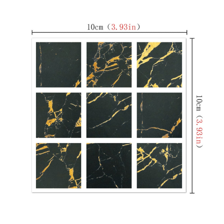 20 PCS / Set Kitchen Stove Oil-Proof Sticker Ceramic Tile Decoration Self-Adhesive Wall Sticker