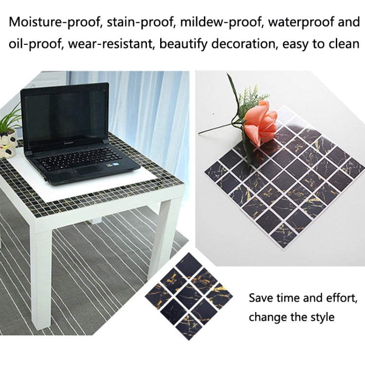 20 PCS / Set Kitchen Stove Oil-Proof Sticker Ceramic Tile Decoration Self-Adhesive Wall Sticker