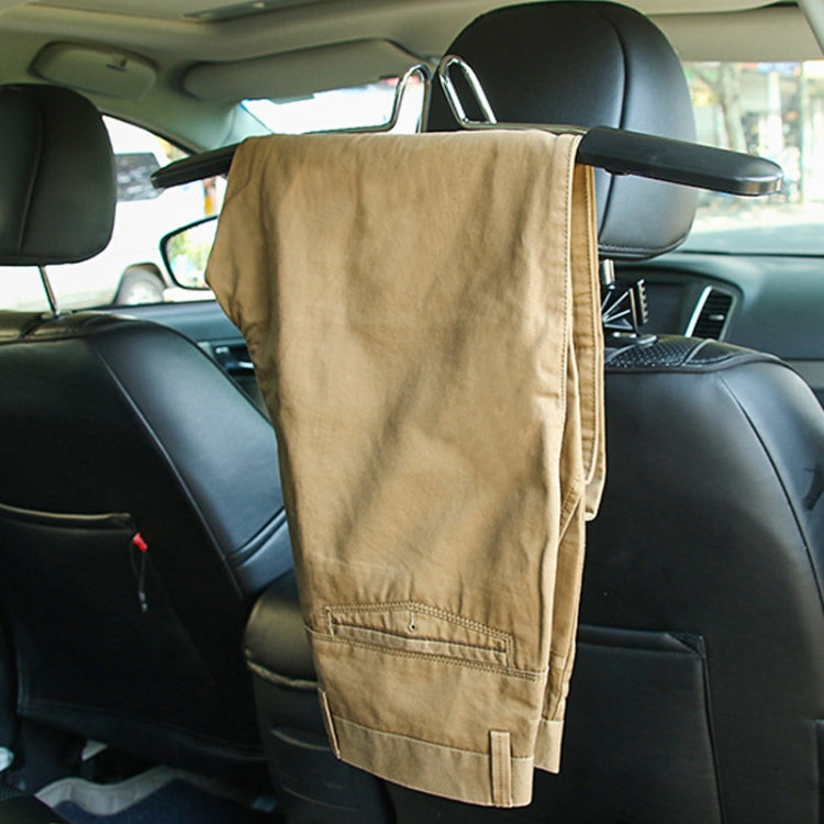 Deluxe Stainless Steel Retractable Garment Hanger for Automobiles