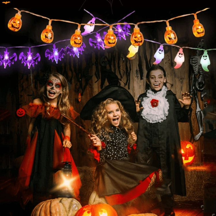 LED Halloween Cartoon Atmosphere Decorative Light String