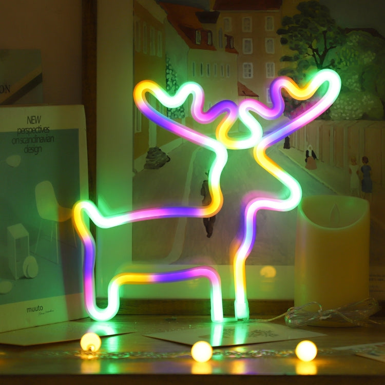 Christmas Decoration Neon Lights Wall-Mounted Ornaments, Spec: