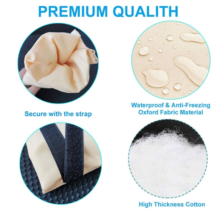 3 PCS Outdoor Winter Faucet Waterproof Oxford Cloth Antifreeze Cover