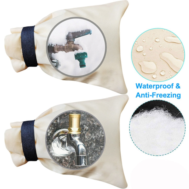 3 PCS Outdoor Winter Faucet Waterproof Oxford Cloth Antifreeze Cover