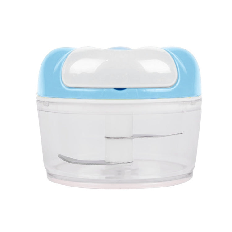 Mini Household Manual Garlic Masher, Size: Large  (Blue)