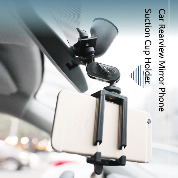 5-Piece Suction Cup Phone Holder for Car Rearview Mirrors