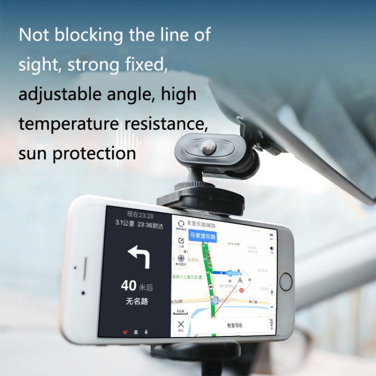 5-Piece Suction Cup Phone Holder for Car Rearview Mirrors