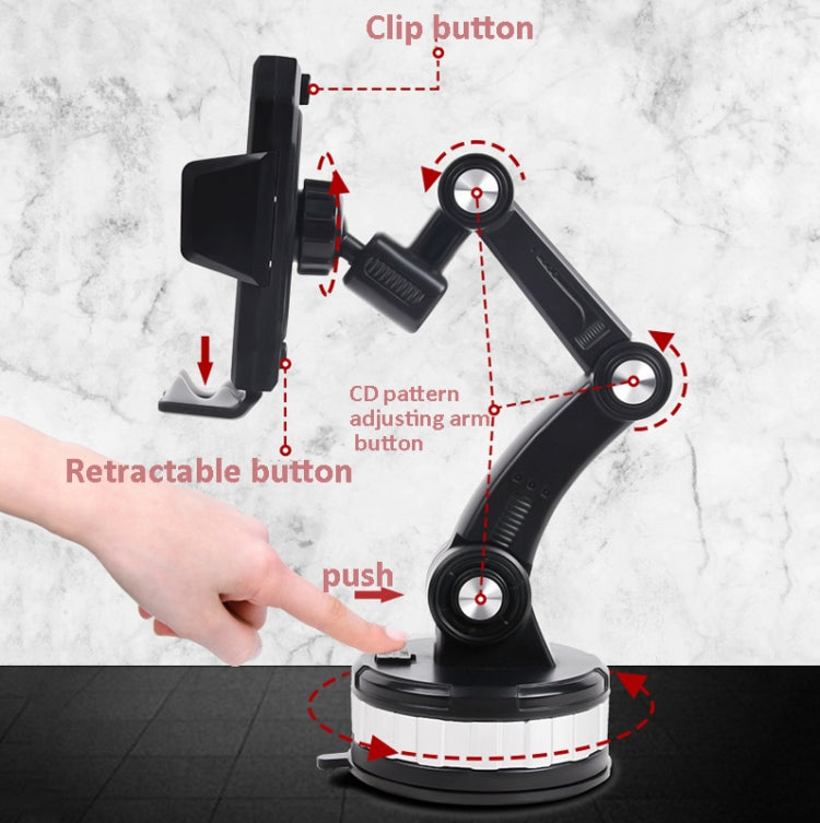 Ultimate Suction Cup Car Phone Holder for Centre Console – Versatile & Sturdy Design