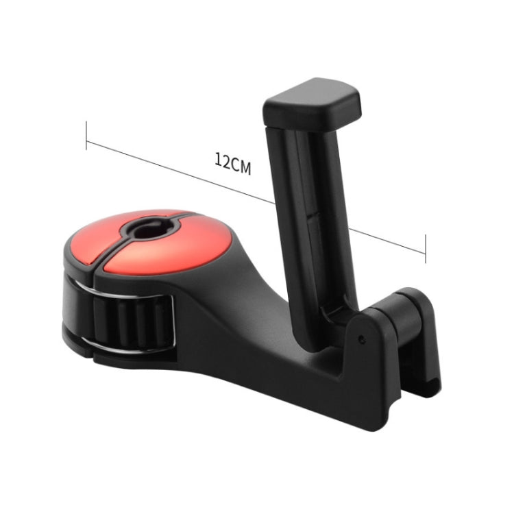 Versatile Car Headrest Mobile Phone Holder with 360° Rotation