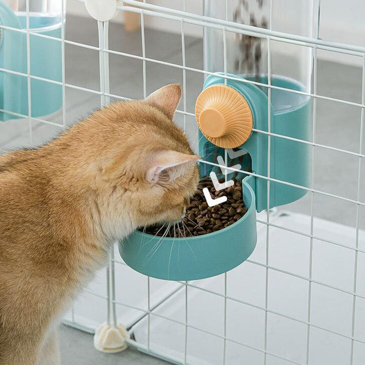 Cat Automatic Hanging Cage Feeder, Style: