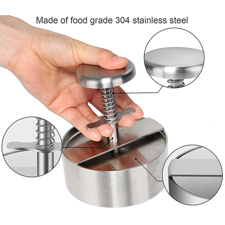 11.5cm Small Hamburg Pressed Meat 304 Stainless Steel Cake Press
