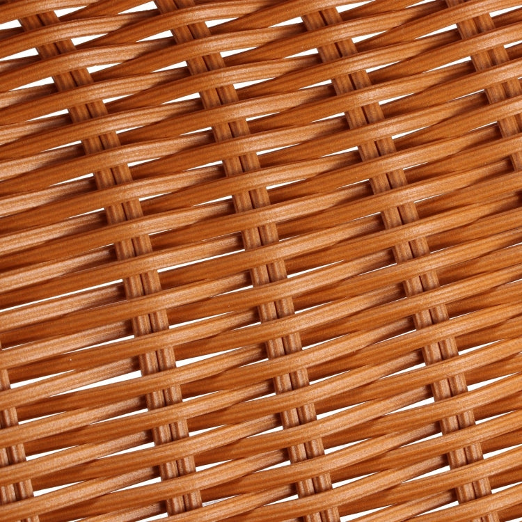 A1744 Rattan Basket Food Fruit Storage Basket Rectangular Fruit Plate, Size: