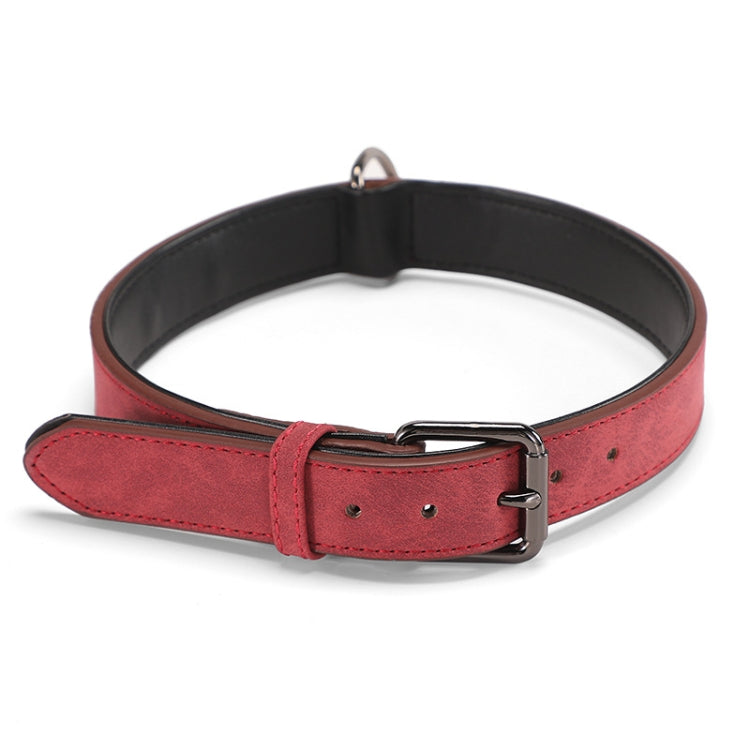 JINMAOHOU Dogs Double-Layer Leather Collar, Series 1