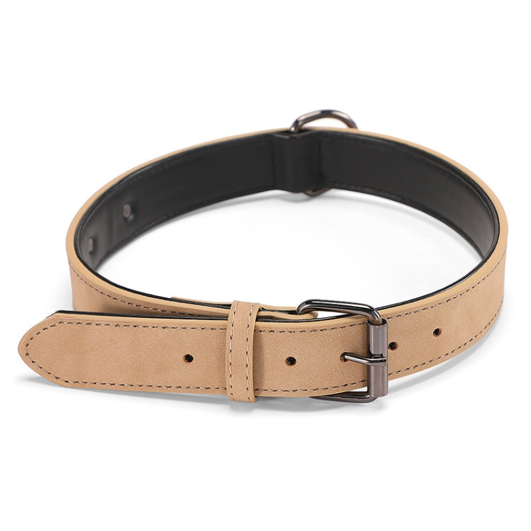 JINMAOHOU Dogs Double-Layer Leather Collar, Series 1