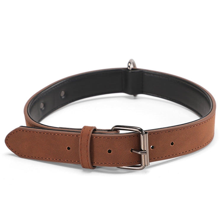 JINMAOHOU Dogs Double-Layer Leather Collar, Series 1
