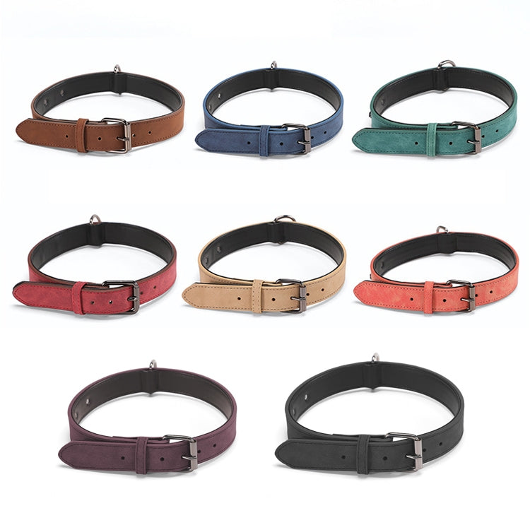 JINMAOHOU Dogs Double-Layer Leather Collar, Series 1