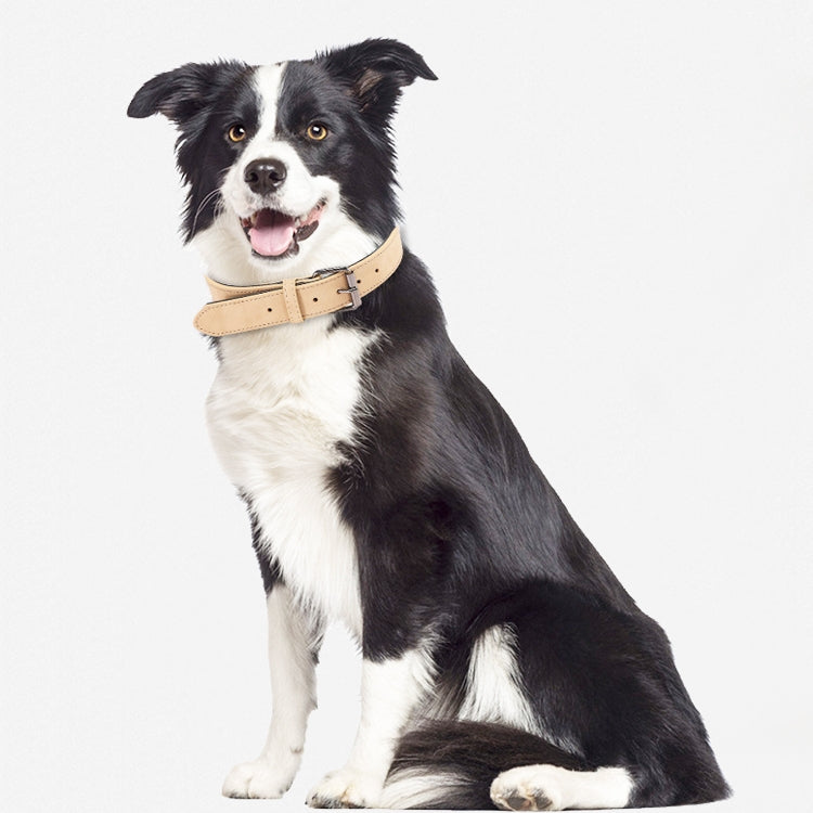 JINMAOHOU Dogs Double-Layer Leather Collar, Series 1