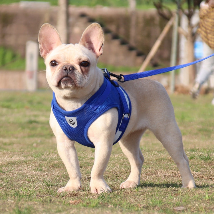 BL-844 Pet Chest Straps Reflective Breathable Dog Rope, Size:
