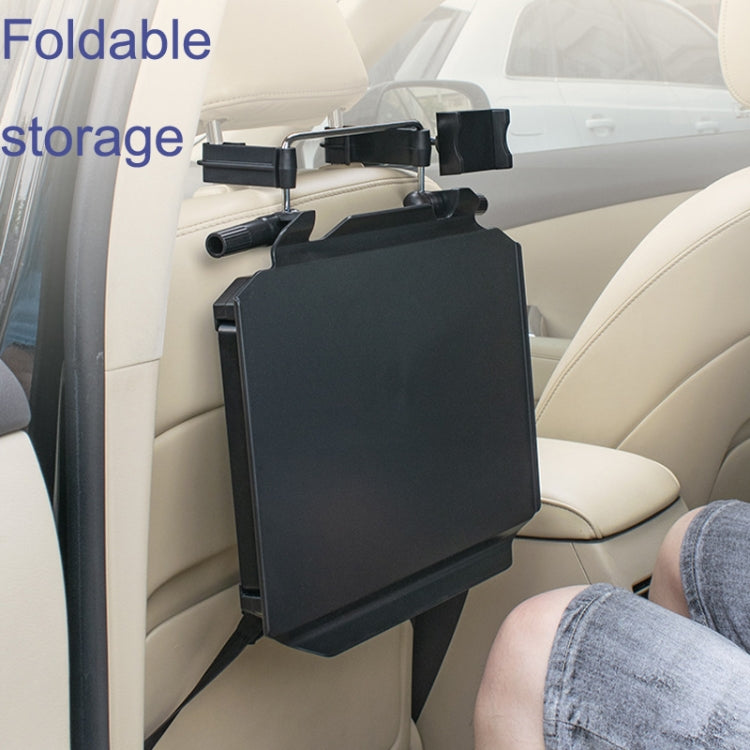 Versatile Car Seat Back Laptop Holder with Adjustable Features