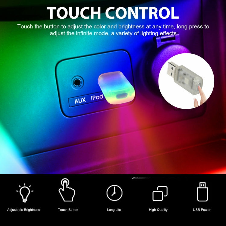 USB Car Internal Atmosphere Light