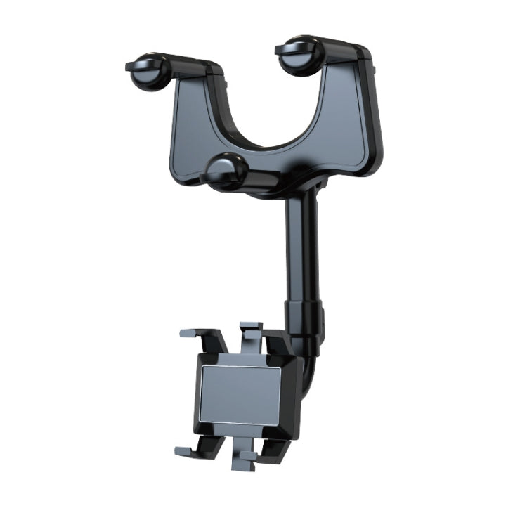 360° Adjustable Car Rear View Mirror Mobile Phone Holder
